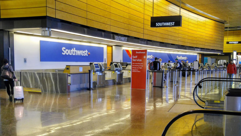 southwest check in baggage time