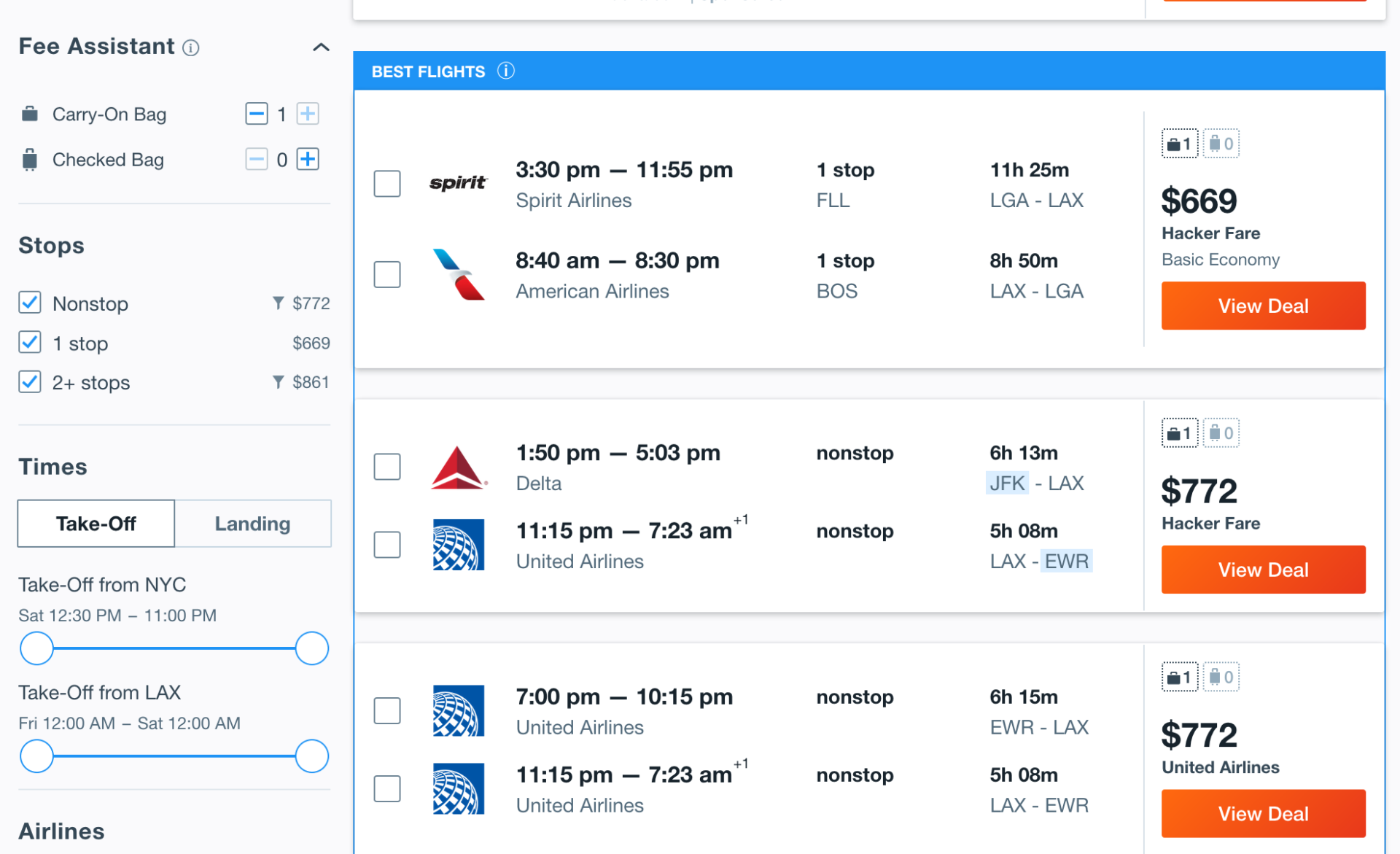 How To Use Kayak Baggage Fee Assistant Seeing Fees Upfront As You Search