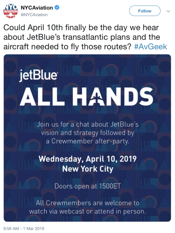 It's Official JetBlue is Flying to Europe in 2021