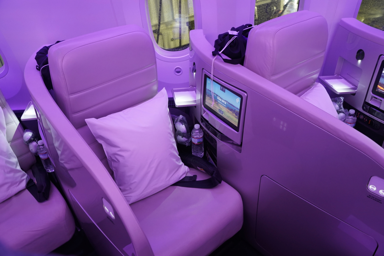 Review: Air New Zealand 787 Business Class Chicago to Auckland