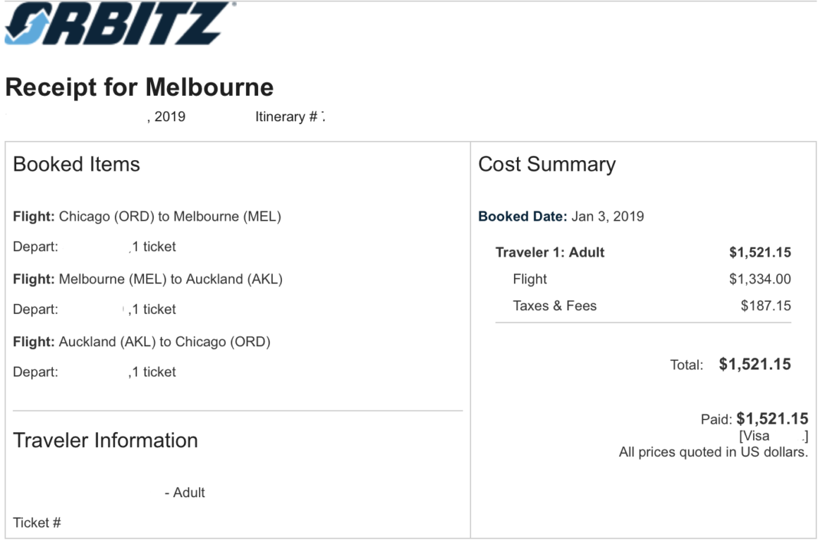 Review Air New Zealand 787 Business Class Chicago to Auckland