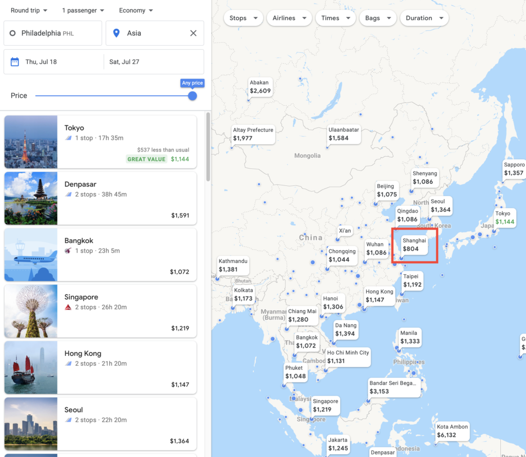 The Ultimate Guide To Google Flights + A Power User