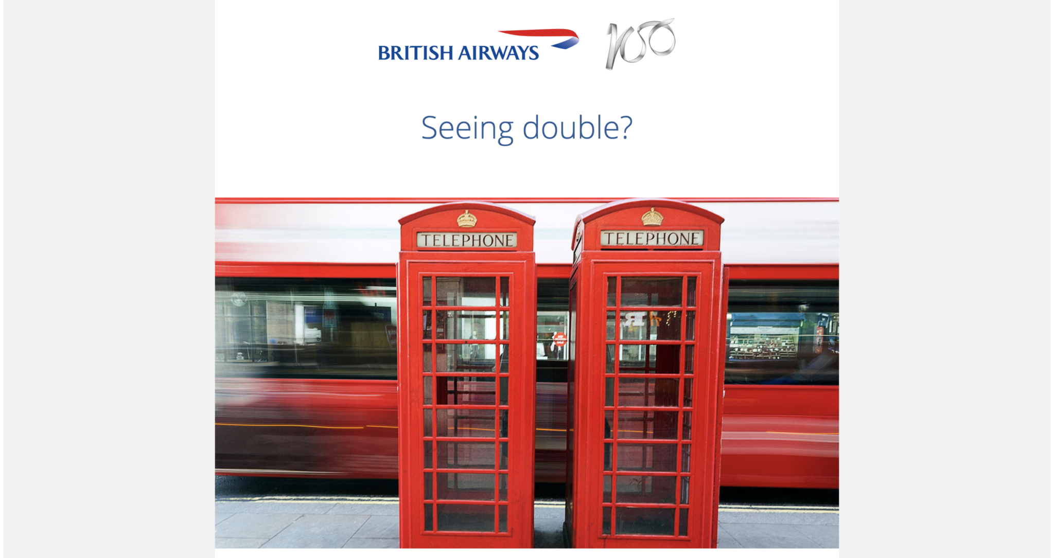 British Airways Latest Promotion Double Avios On 10 Flights