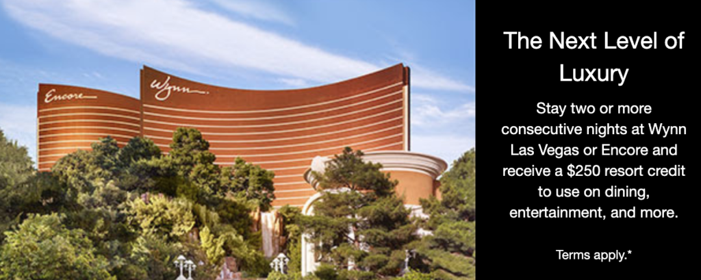 Great Offer: $250 Resort Credit For Vegas Stays This Winter