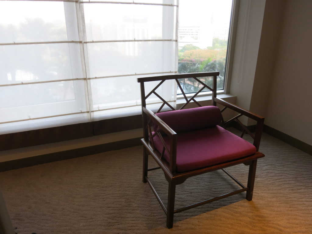 Grand Hyatt Taipei living room chair