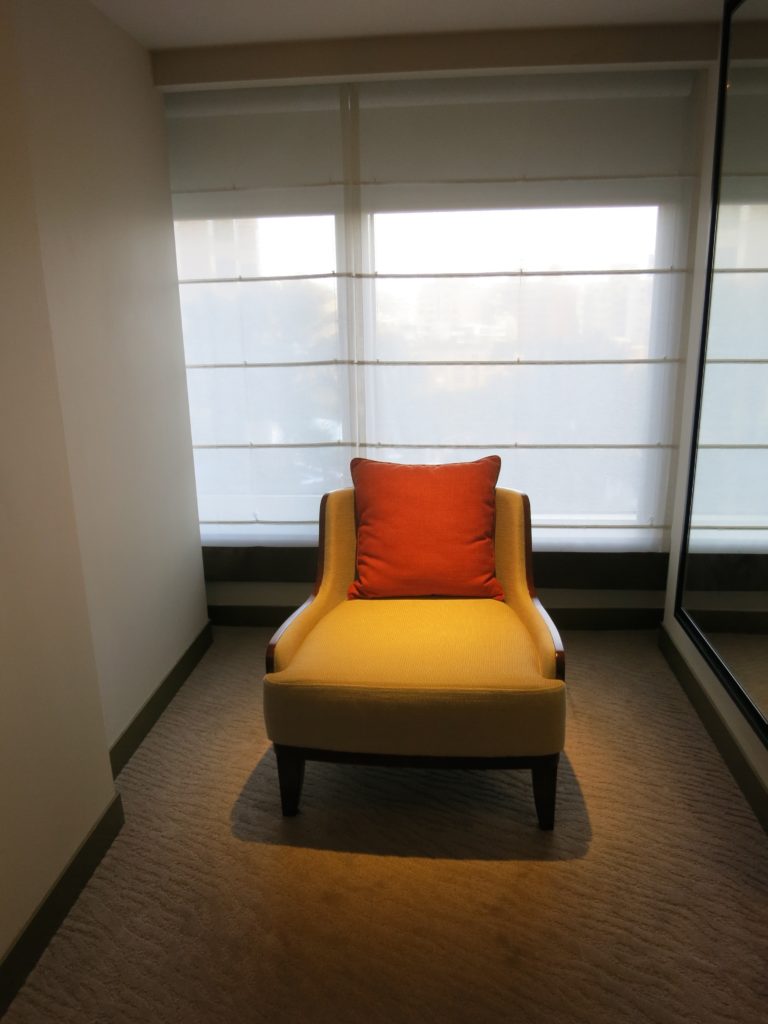 Grand Hyatt Taipei bedroom chair