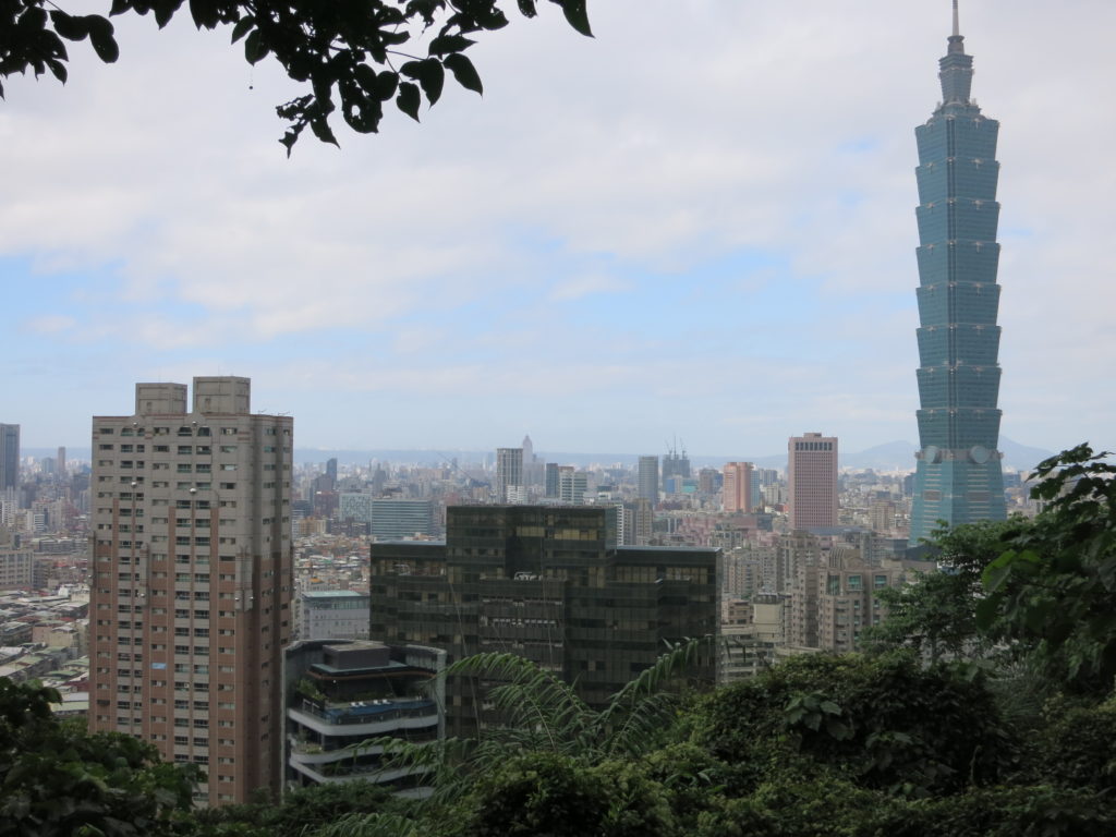 Elephant Mountain is close to the Grand Hyatt Taipei