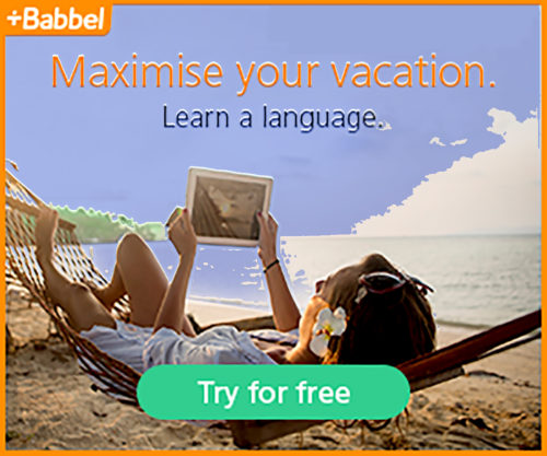 Babbel Learn a New Language Spanish Beach