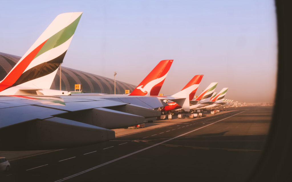 Qantas planes grounded by coronavirus