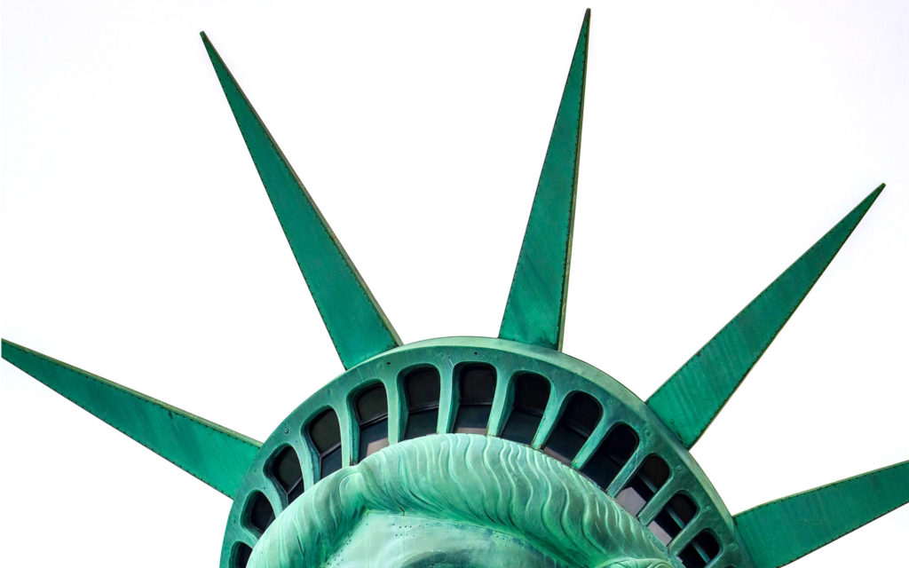 Statue of Liberty - Coronavirus Cases In USA