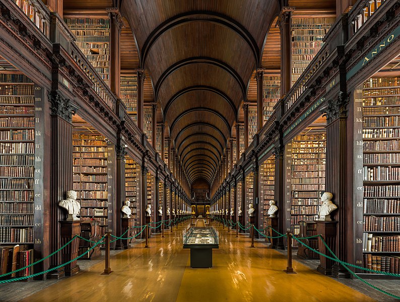 Trinity College libraries virtual tours