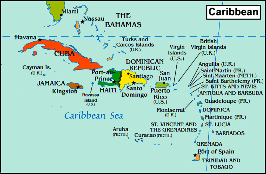 government travel advice caribbean