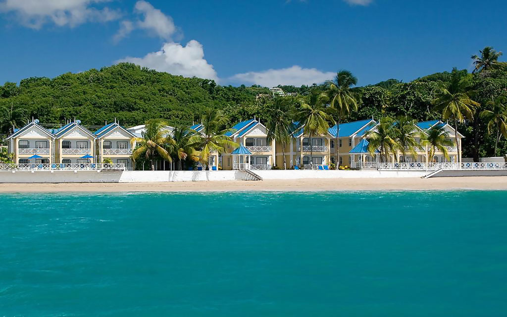 Villa Beach Cottages Saint Lucia Caribbean