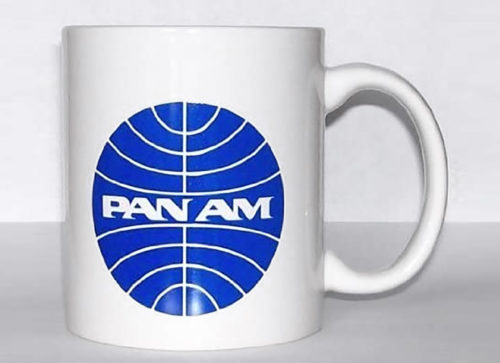 Pan Am Airlines Vintage Coffee Mug