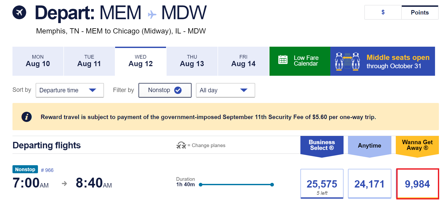 Converting Southwest Points To Dollars