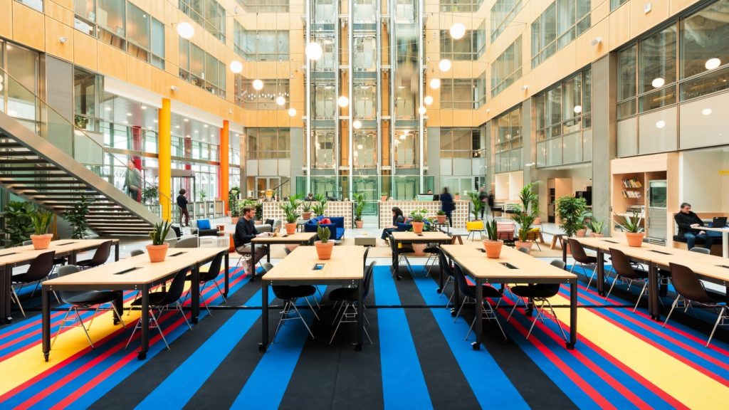 Photo of a WeWork location in Paris.
