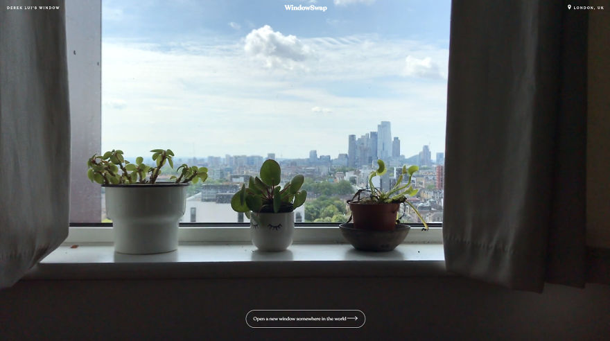 WindowSwap view from London
