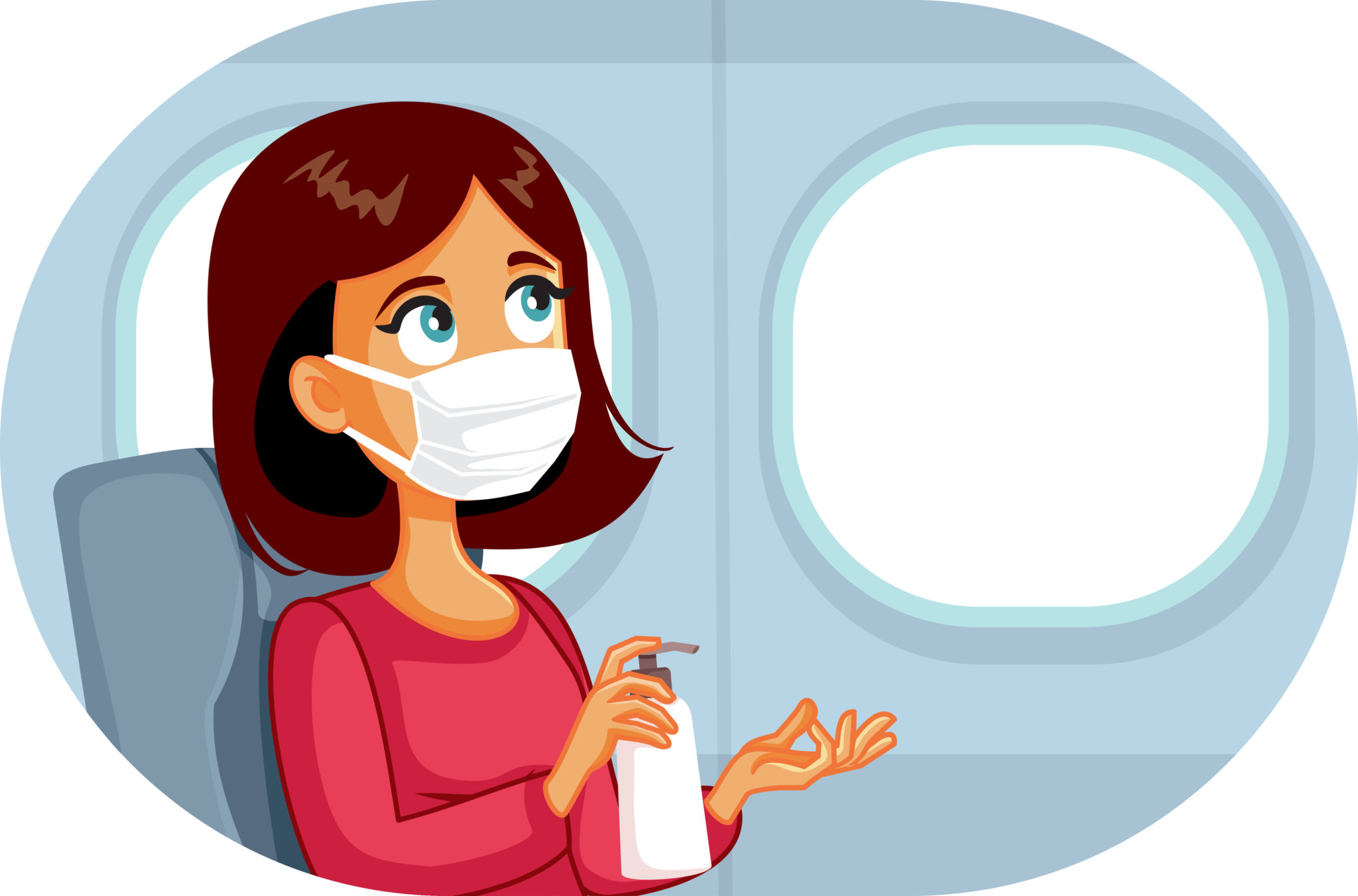 How to Sanitize & Disinfect Airplane Seats, Hotel Rooms [& More]