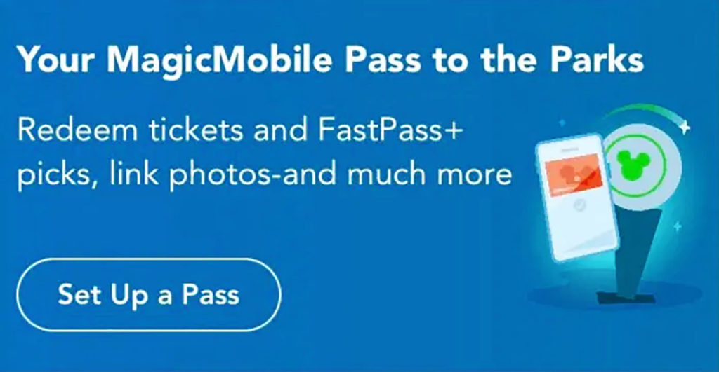 Disney MagicMobile App Pass Setup