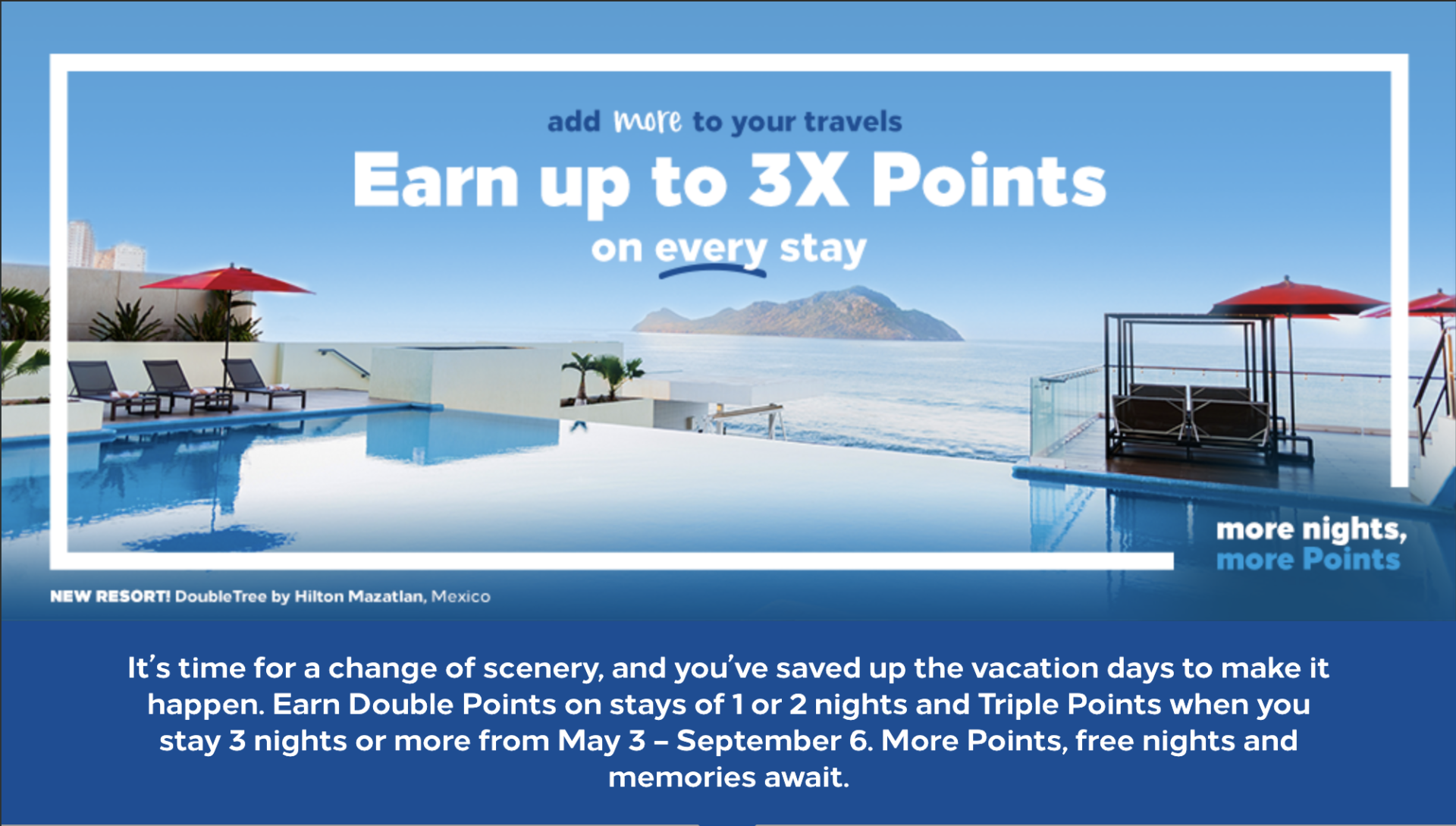 Easy & Free Hilton Honors Points with These 3 Promotions