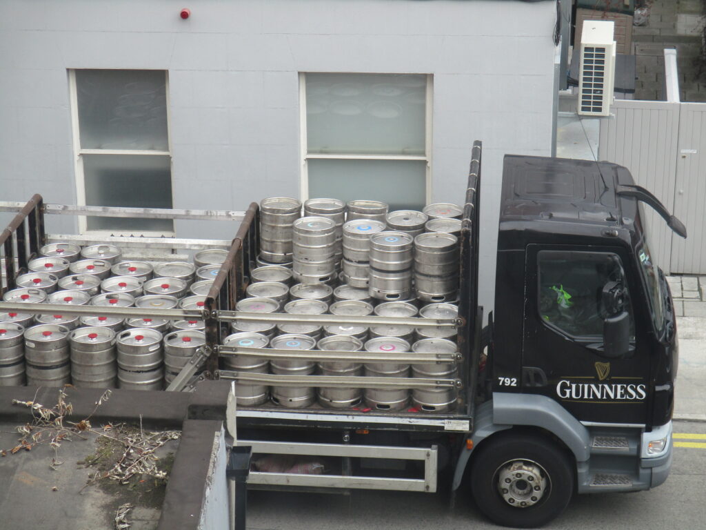 Hyatt Centric Dublin Guinness delivery