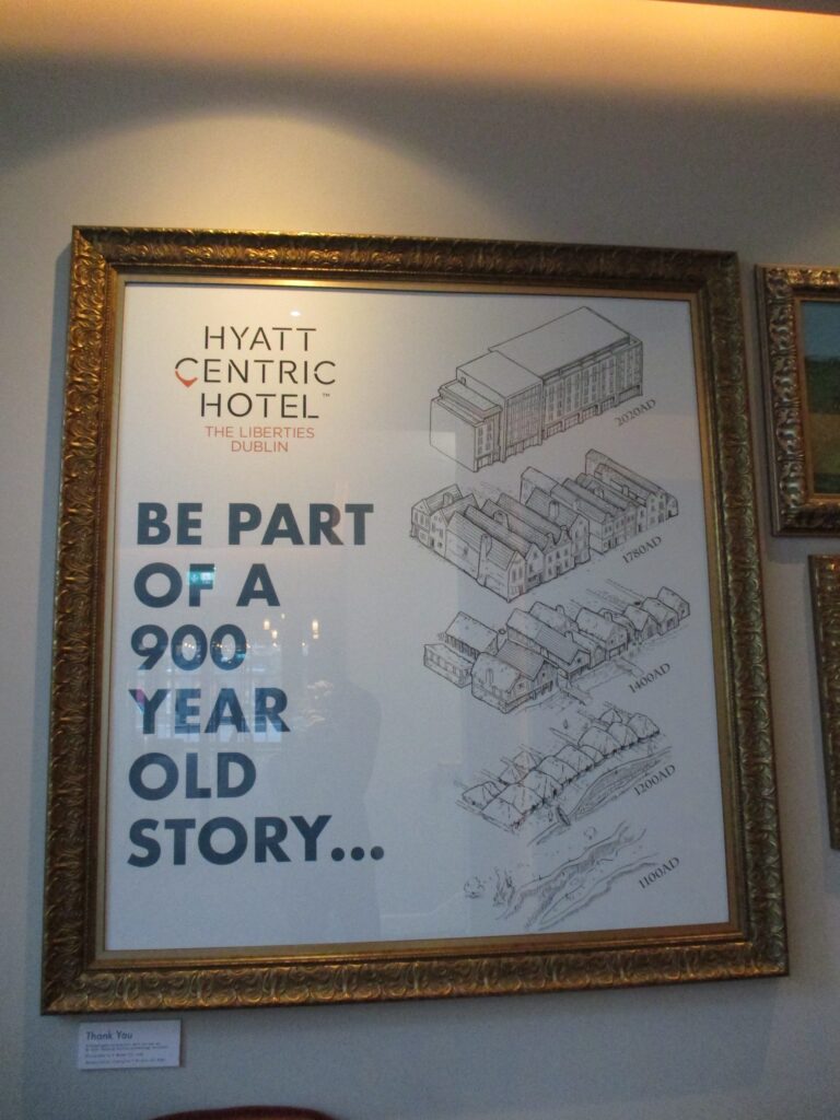Hyatt Centric Dublin history