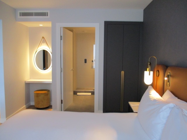 Bedroom in suite at Hyatt Regency London Stratford