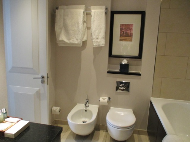 Bathroom at Hyatt Regency London The Churchill