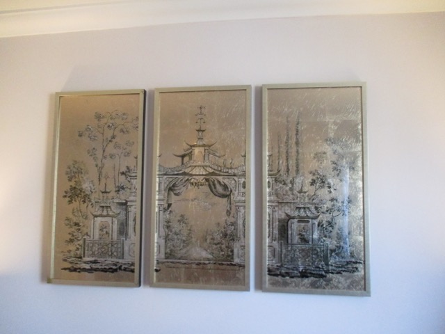 Asian motif artwork at the Hyatt Regency The Churchill