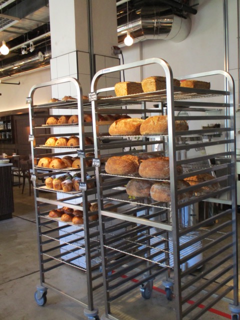 Fresh bread baked daily at the Thompson Madrid