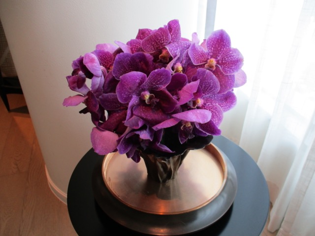 Orchids in Park Hyatt Bangkok suite