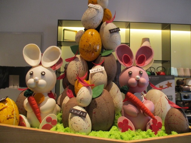 Andaz Seoul Easter decorations