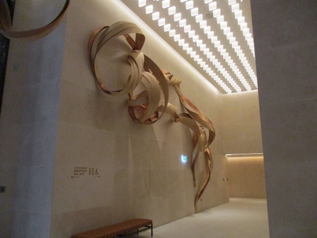 Lobby artwork at the Park Hyatt London