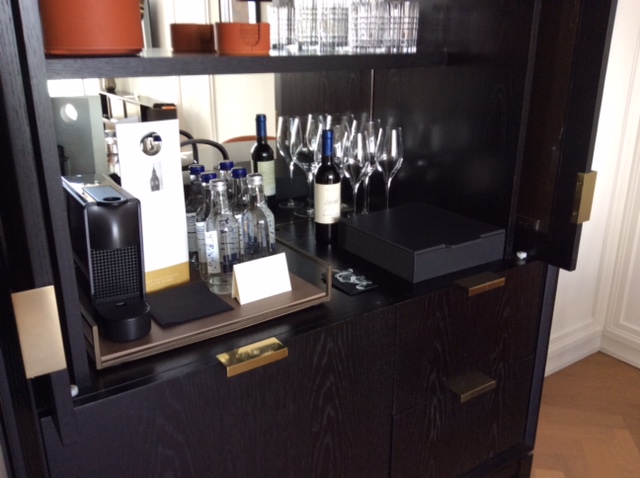Park Hyatt London suite mini bar