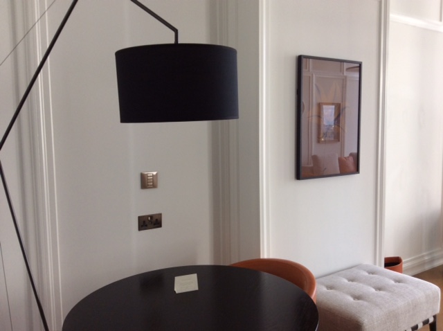 Park Hyatt London suite dining room