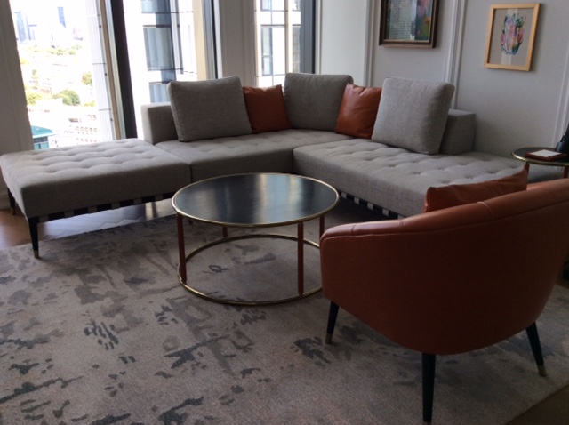 Park Hyatt London suite living room