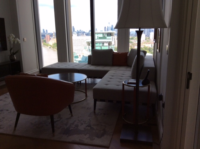 Park Hyatt London suite living room