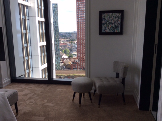 Park Hyatt suite bedroom view